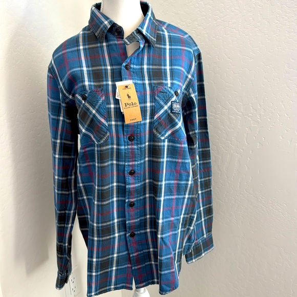 Ralph Lauren Denim and Supply Flannel Shirt BNWT - Picture 1 of 5